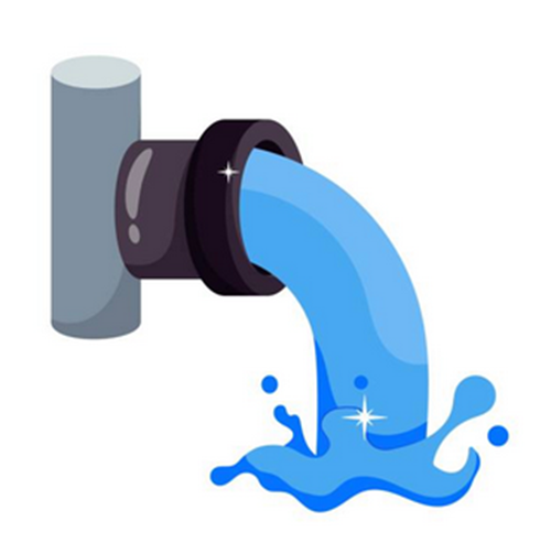 Grafika koncepcyjna zabezpieczenia dostaw wody pitnej